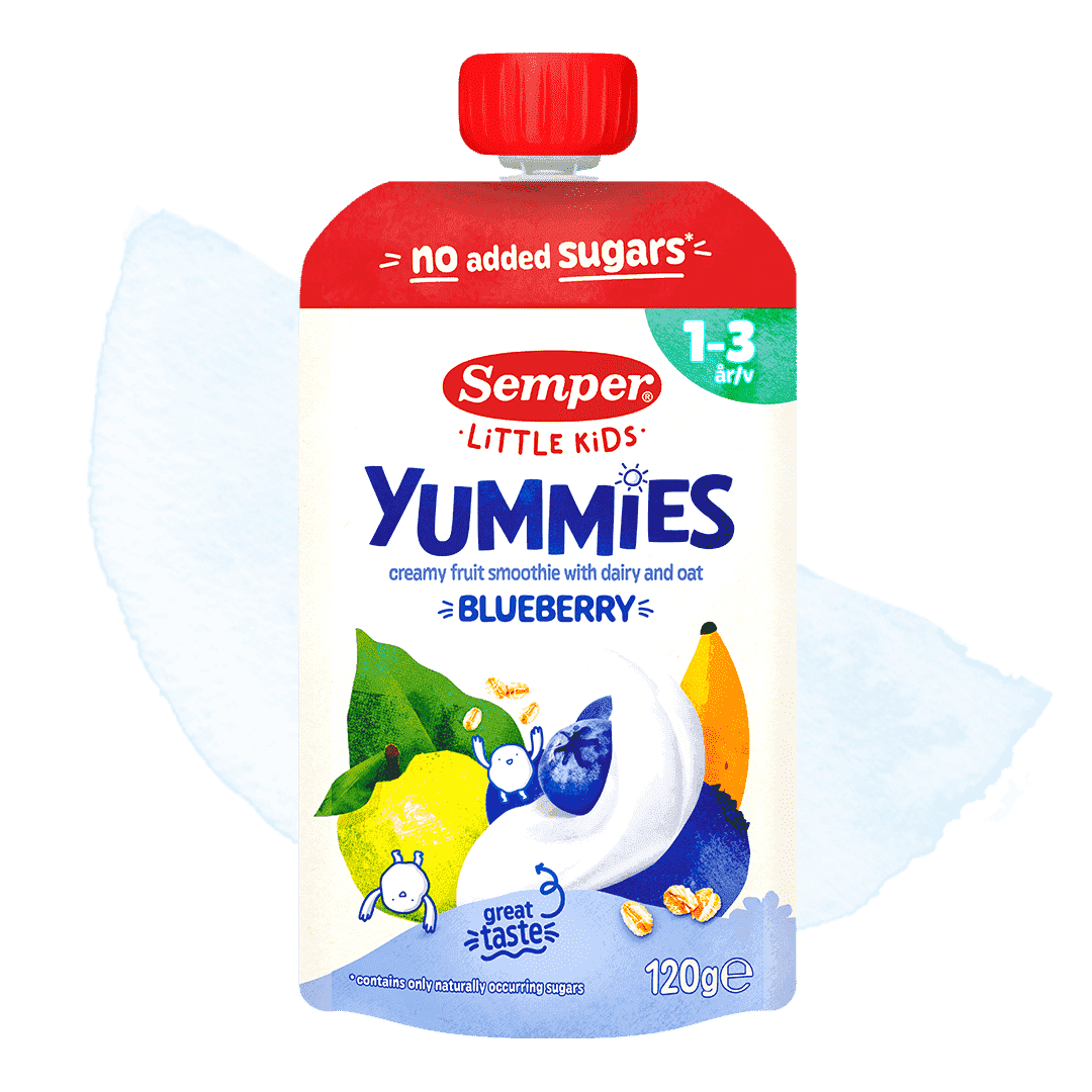 Yummies vadelma 1-3v